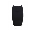 	black midi skirt	