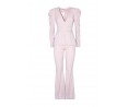 	pink pastel suit with inflatable sleeve	