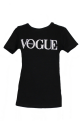 t-shirt μαύρο  vogue