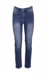 γυναικείο skinny plush size jean ψηλόμεσο