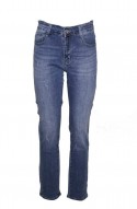 γυναικείο jean παντελόνι plus size ψηλόμεσο τζιν