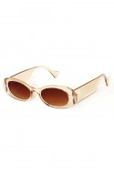 	Oval bone ladies sunglasses	
