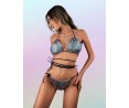 	women's disco bikini swimsuit	