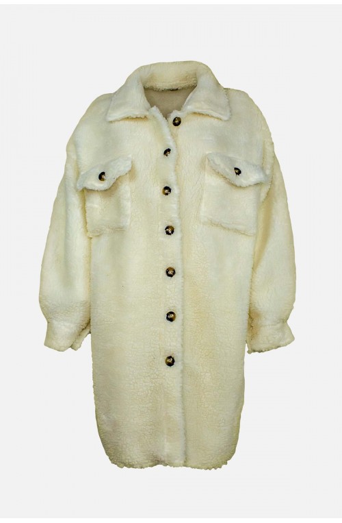 γυναικείο jacket προβατάκι