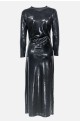 Γυναικείο μακρύ metalize φόρεμα