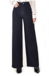 Γυναικείο τζιν παντελόνι φαρδιά γραμμή