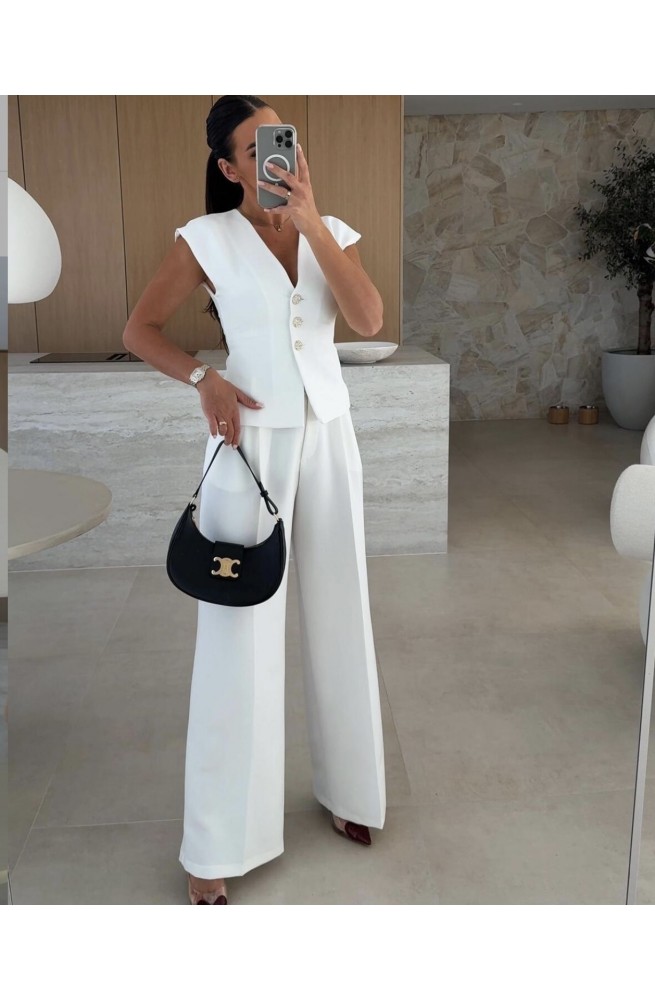 Γυναικείο κουστούμι γιλέκο παντελόνι