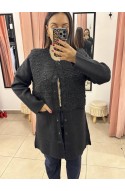 Γυναικεία ζακέτα πλεκτή προβατάκι