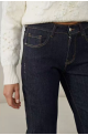 Γυναικείο jean παντελόνι flare plush size