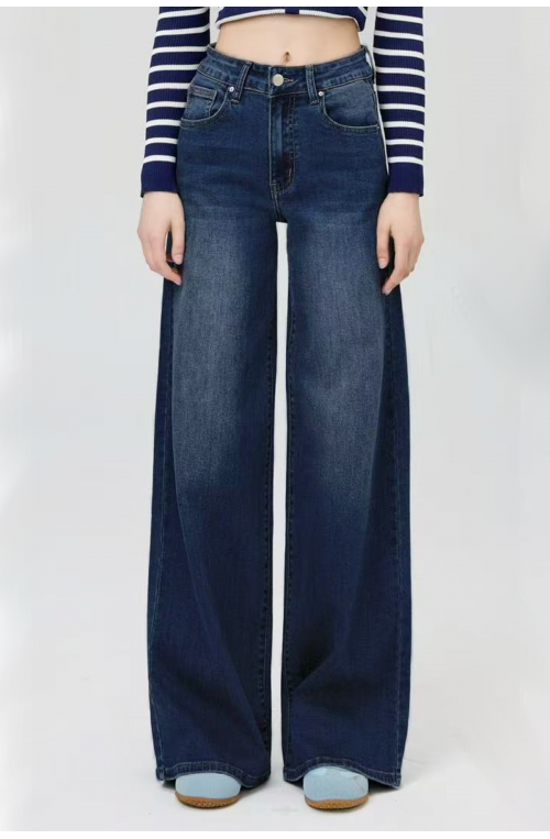 Γυναικείο jean extra wide leg μπλε