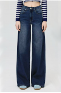 Γυναικείο jean extra wide leg μπλε