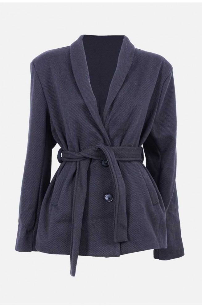 Γυναικείο Ημίπαλτο με ζώνη