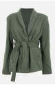 Γυναικείο Ημίπαλτο με ζώνη