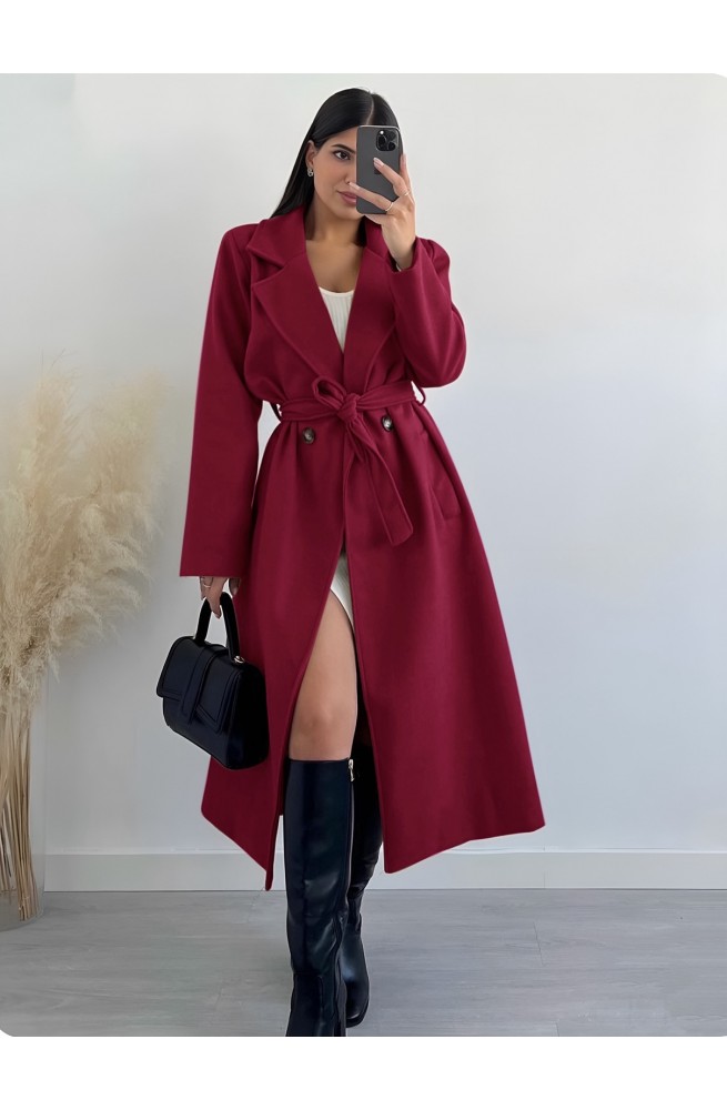 Γυναικείο μακρύ παλτό