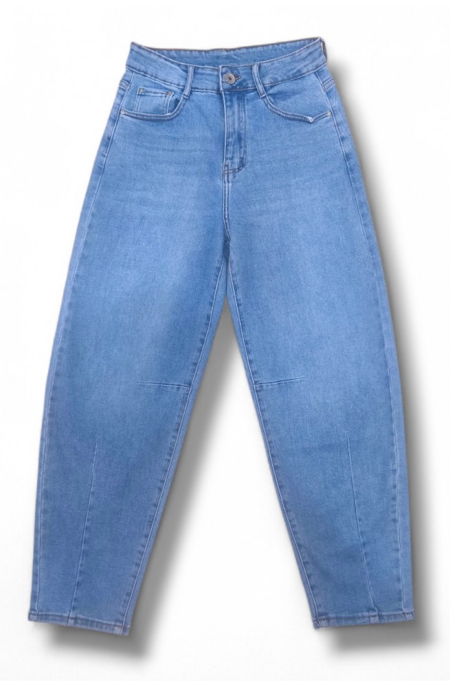 Γυναικείο τζιν παντελόνι ψηλόμεσο