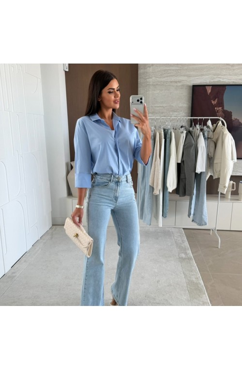 Γυναικείο βαμβακερό πουκάμισο