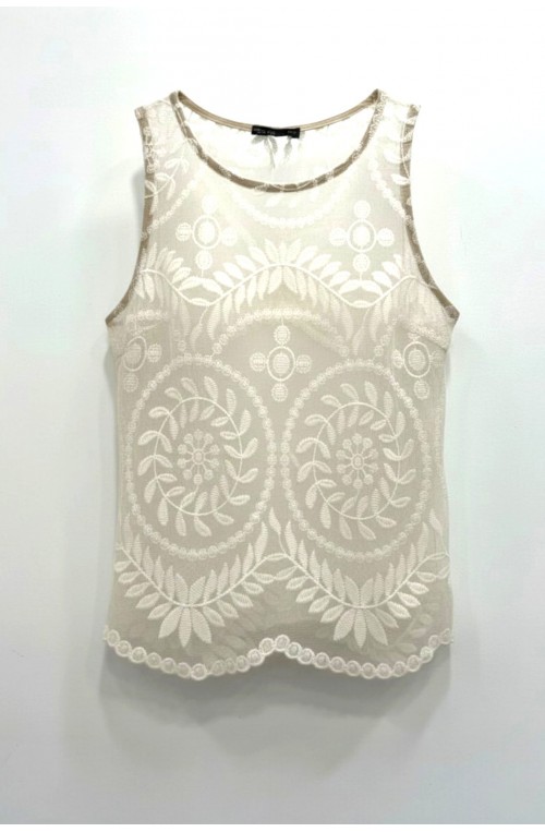 Γυναικείο αμάνικο μπλουζάκι