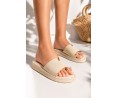 Γυναικεία παντόφλα mule flat