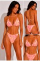 Σετ μπικίνι με beach wear πορτοκάλι