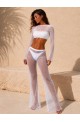 Γυναικείο μπικίνι στράπλες σετ με beachwear