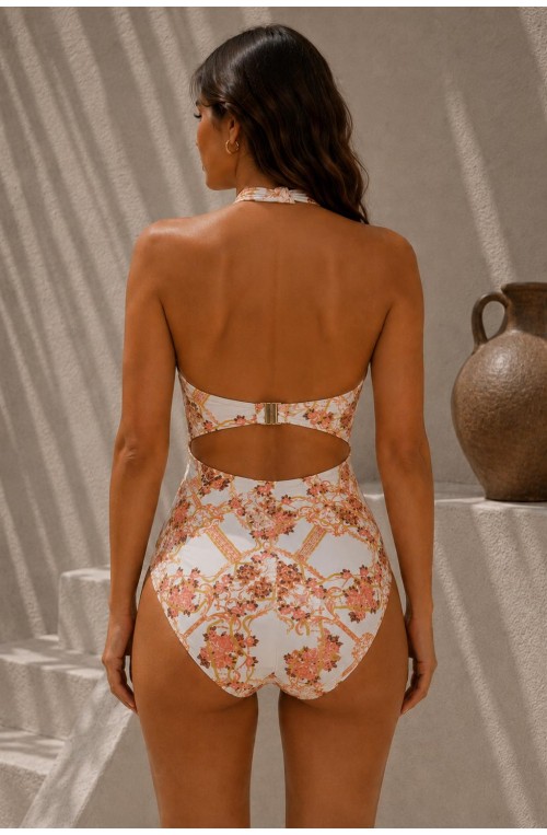 Sexy Γυναικείο μαγιό ολόσωμο plus size